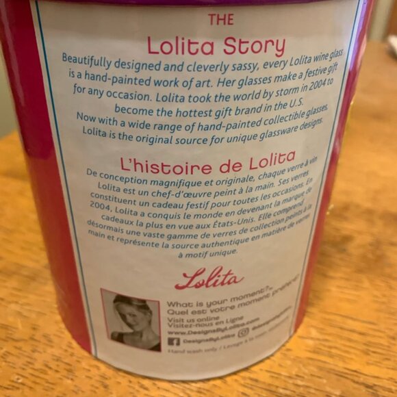 Enesco Designs by Lolita Sophisticated Safari Hand-Painted Artisan Stemless Wine - Picture 7 of 7